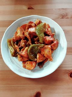 鶏肉のトマト甘酢炒め-レシピのメイン写真