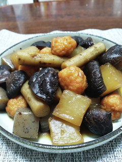 干し椎茸と野菜の煮物-レシピのメイン写真