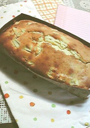 クリームチーズとりんごのパウンドケーキ♡-レシピのメイン写真