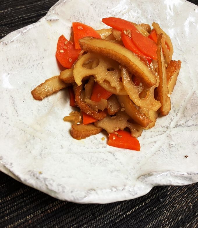 10分で蓮根とひら天の煮物 by 祐ごはん 【クックパッド】 簡単おいしい