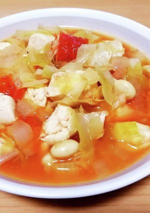 筋トレ後の脂肪燃焼スープ-レシピのメイン写真