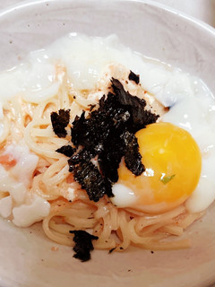 明太子クリームチーズうどん-レシピのメイン写真
