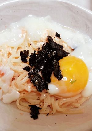 明太子クリームチーズうどん-レシピのメイン写真