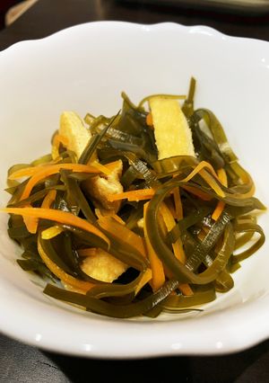 刻み昆布と油揚げの煮物-レシピのメイン写真