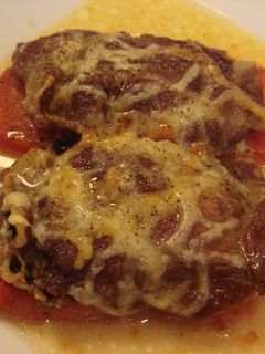 焼くだけ♪豚肉とトマトのオーブン焼き-レシピのメイン写真