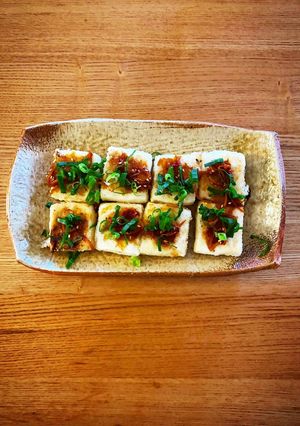 10分でカリじゅわ^ ^韓国風豆腐焼き-レシピのメイン写真