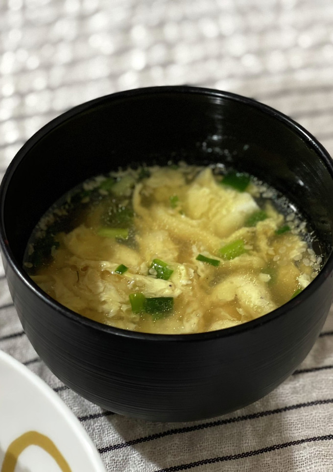 簡単♡青ネギと卵の中華スープ-レシピのメイン写真