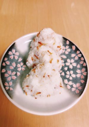 香ばしい、えび塩むすび-レシピのメイン写真