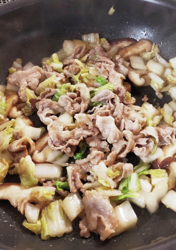 【時短★簡単】豚肉と白菜の中華炒め-レシピのメイン写真