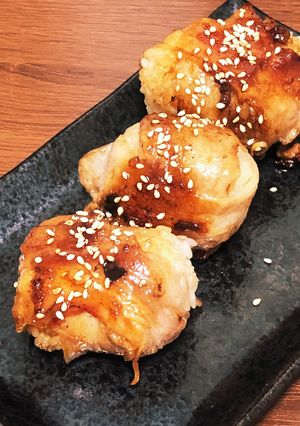 タレがクセになる♪肉巻きおにぎり-レシピのメイン写真