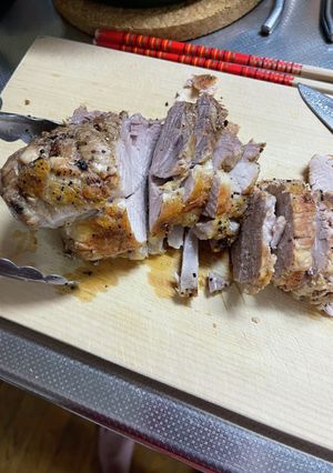 豚ブロック肉をただ蒸した「蒸し豚」-レシピのメイン写真