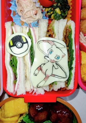 ミュウ&ハイパーボール弁当～♪-レシピのメイン写真