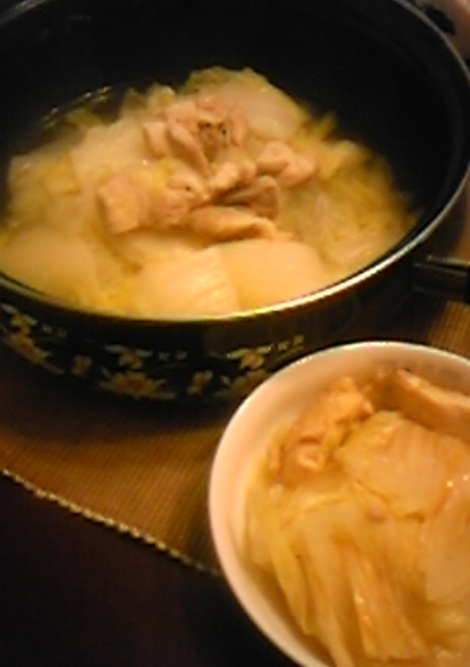 白菜と鶏肉の蒸し煮-レシピのメイン写真