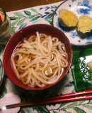 美味しいかけうどんorざるうどん定食