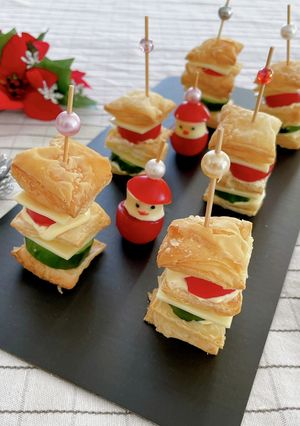 クリスマス☆おかずミルフィーユ-レシピのメイン写真