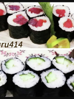 基本の細巻 鉄火巻 カッパ巻-レシピのメイン写真