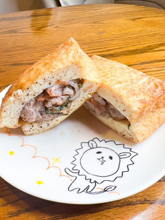 梅豚厚揚げ焼き-レシピのメイン写真