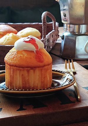 おうちパーティ★米粉でふんわりマフィン-レシピのメイン写真