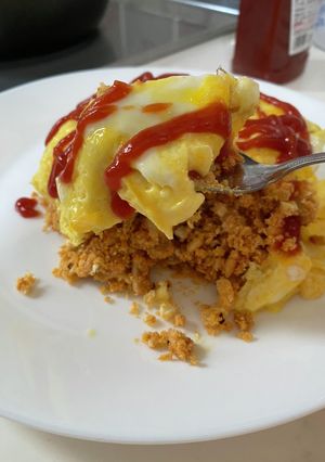 オムおから オカライス？ ダイエットに-レシピのメイン写真