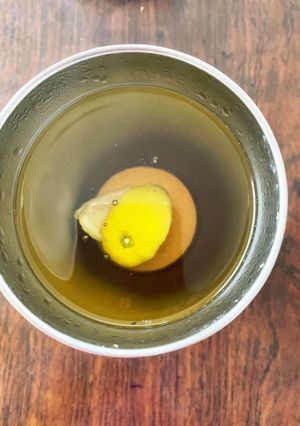 ホット柚子蜂蜜お湯割り-レシピのメイン写真