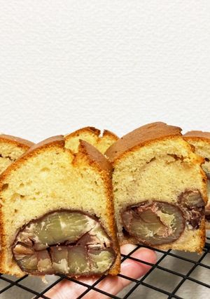 生クリームで栗パウンドケーキ-レシピのメイン写真