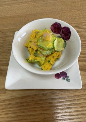 かぼちゃサラダ♪-レシピのメイン写真
