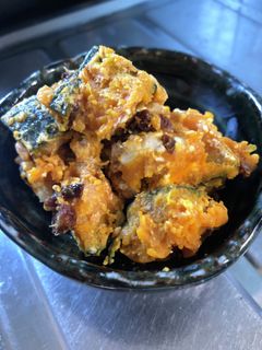 カボチャとクリームチーズのデザートサラダ-レシピのメイン写真