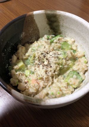 アボカド明太のオートミール粥-レシピのメイン写真