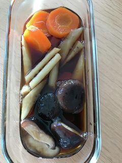 しいたけ人参 ごぼうの甘辛煮-レシピのメイン写真