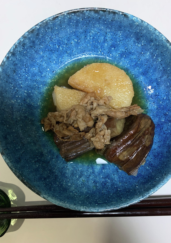 長芋となすの煮物（電気圧力鍋又は炊飯器）-レシピのメイン写真