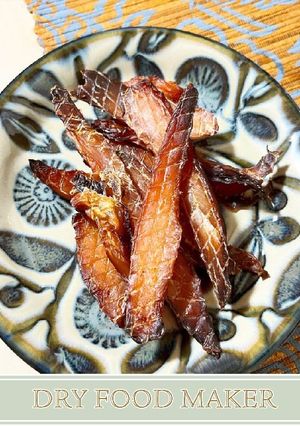 醤油麹ササミジャーキー【ドライフード】-レシピのメイン写真