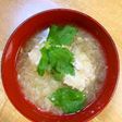 豆腐入り鶏団子のみぞれポン酢スープ