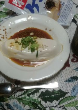 ヘルシー焼肉風にも！豆腐に焼肉のタレon-レシピのメイン写真