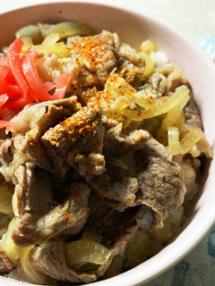 牛丼-レシピのメイン写真