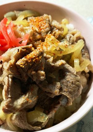 牛丼-レシピのメイン写真