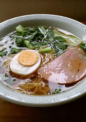 焼きハムのラーメン♪-レシピのメイン写真