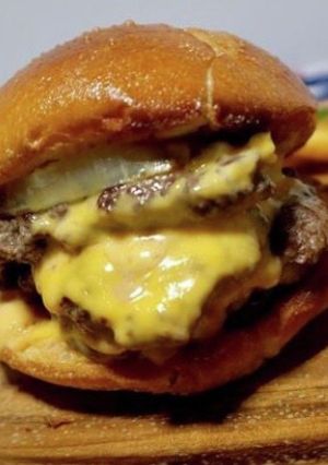 おうちカフェ！手作りチーズバーガー-レシピのメイン写真