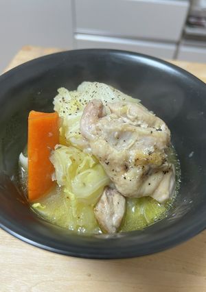 炒めて煮る☆あっさりコンソメ鶏肉ポトフ-レシピのメイン写真