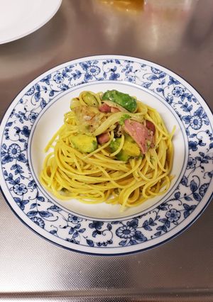 アボカド豆乳バジルパスタ-レシピのメイン写真