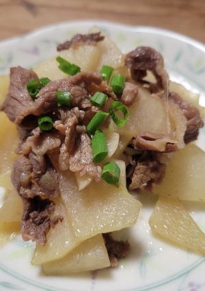 チャーテ（ハヤトウリ）と牛肉の炒め物-レシピのメイン写真