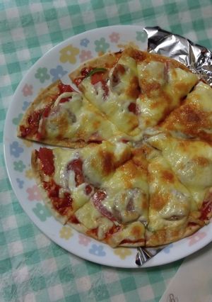 【男飯】ピザ-レシピのメイン写真