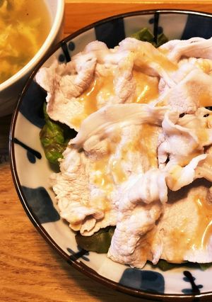 ジャポネーゼ風♪冷しゃぶ丼-レシピのメイン写真