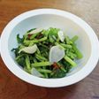 蕪の葉の浅漬け
