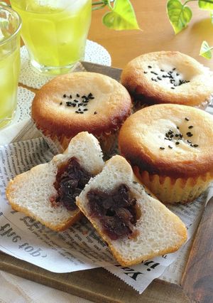 1時間で作れる☆米粉100%あんぱん。-レシピのメイン写真