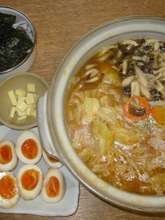 トッピングが楽しい♪ラーメン鍋-レシピのメイン写真