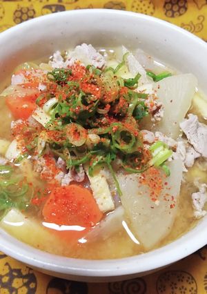 あったまるよー❣うちの美味しい豚汁♡❣-レシピのメイン写真