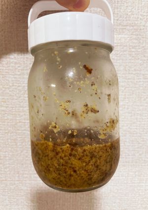 材料3つ！カンタン！手作り粒マスタード-レシピのメイン写真