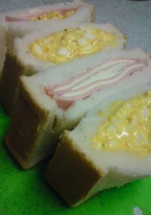 簡単♪運転中でも食べやすいサンドイッチ-レシピのメイン写真