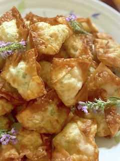 はんぺんと海老のワンタン包み揚げ-レシピのメイン写真