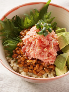 甘辛コチュジャンだれの納豆ネギトロ丼-レシピのメイン写真